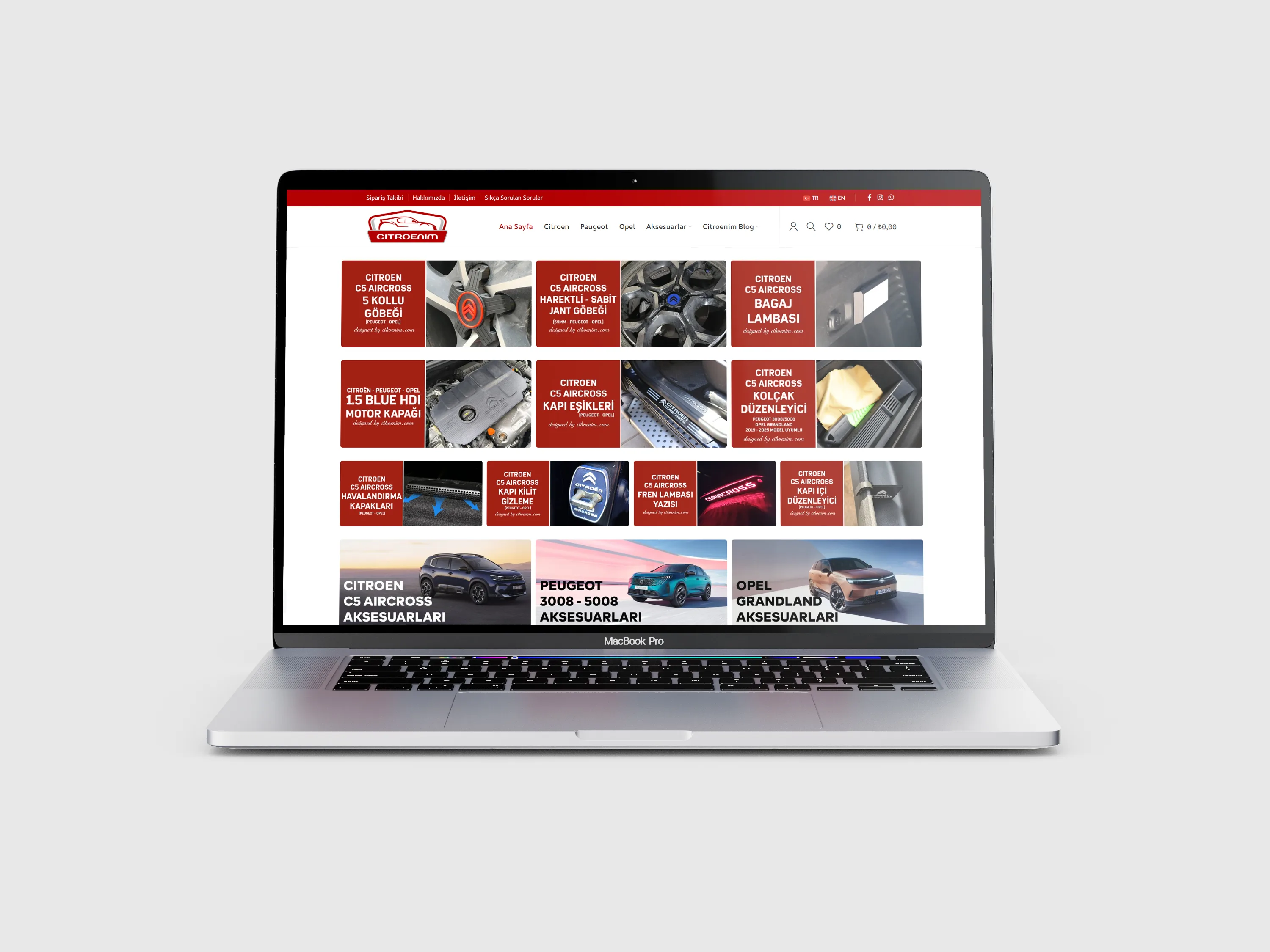 Modern Automotive E-commerce Experience