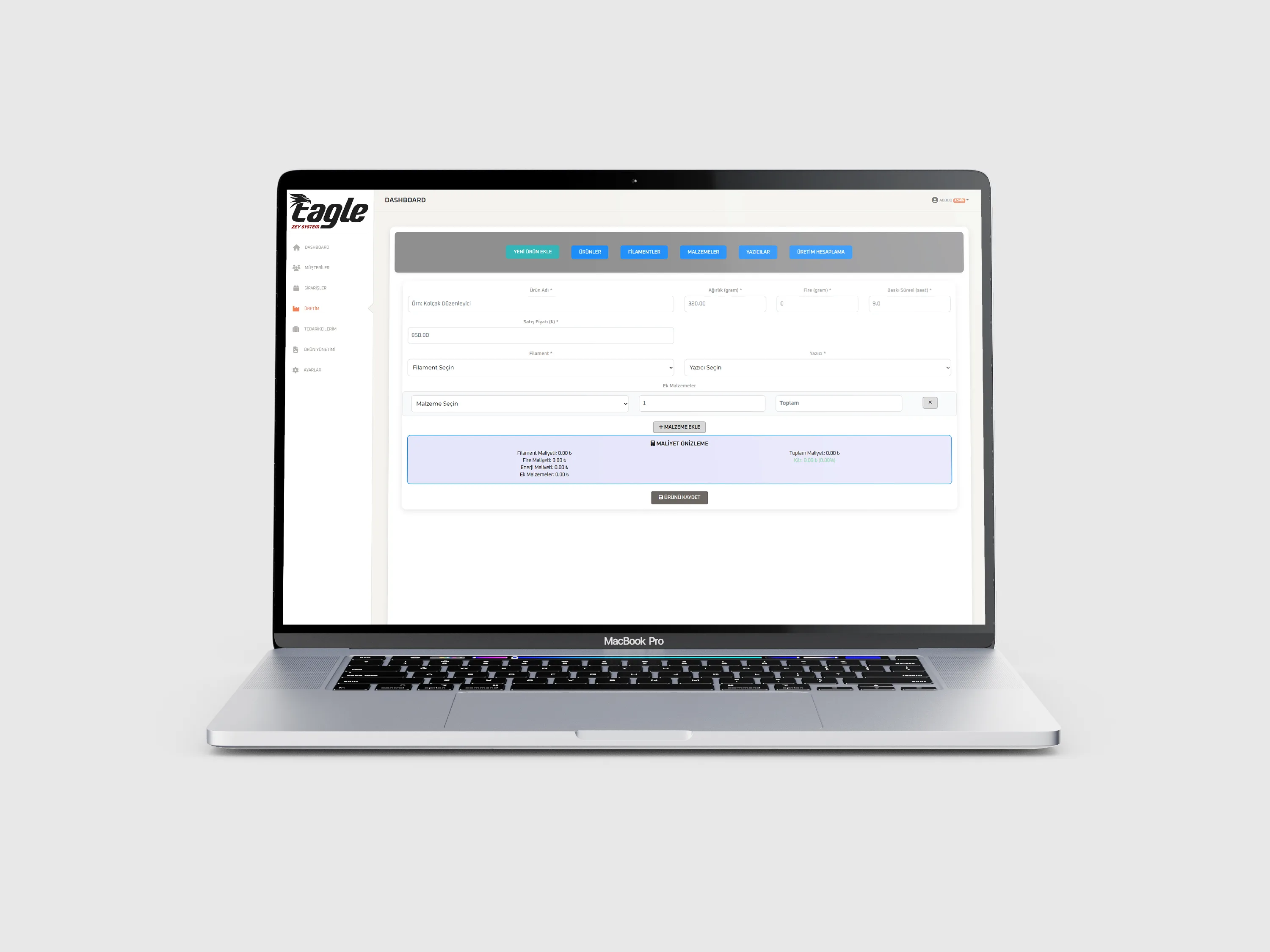 Product Configuration System