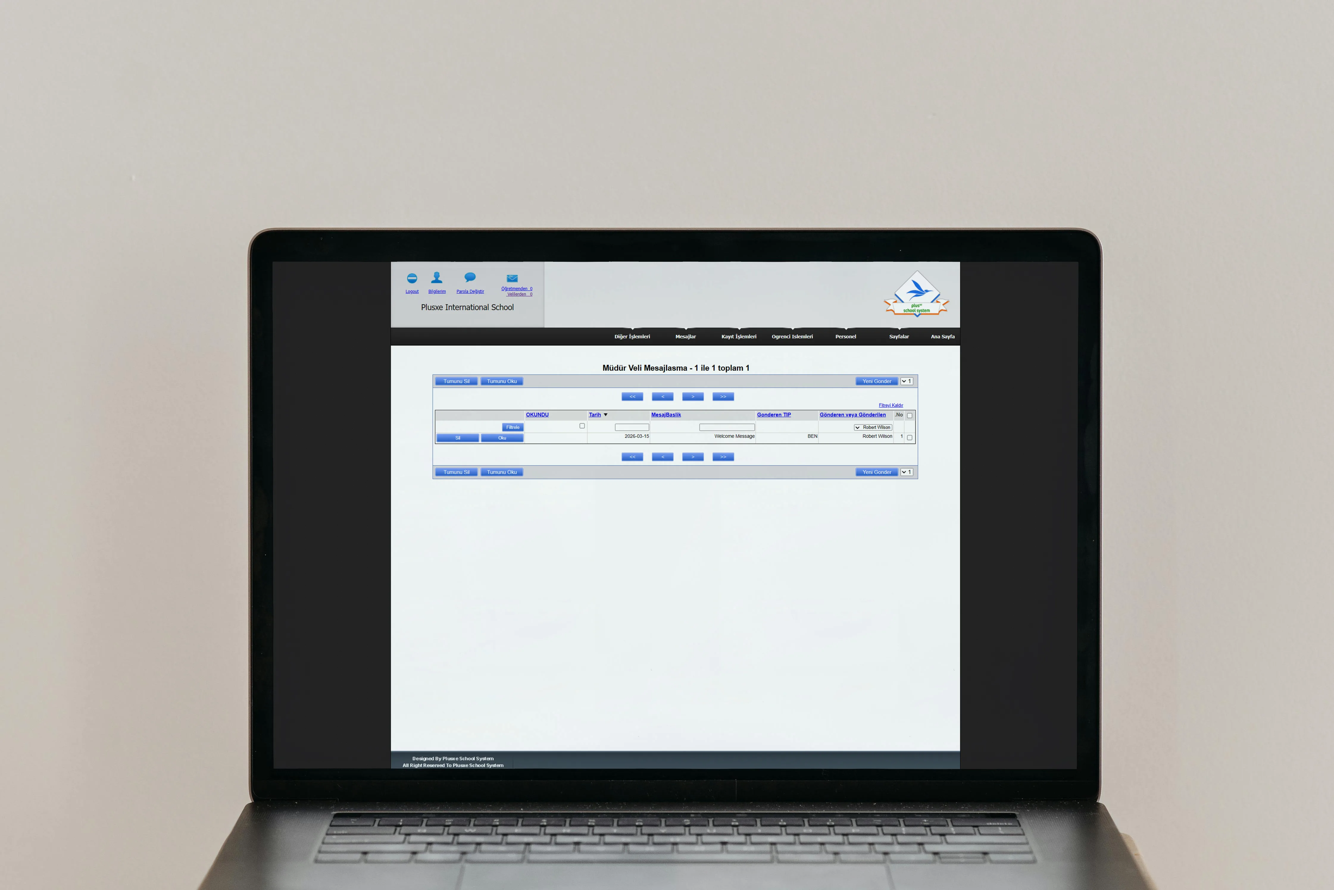 Administrator–Parent Messaging